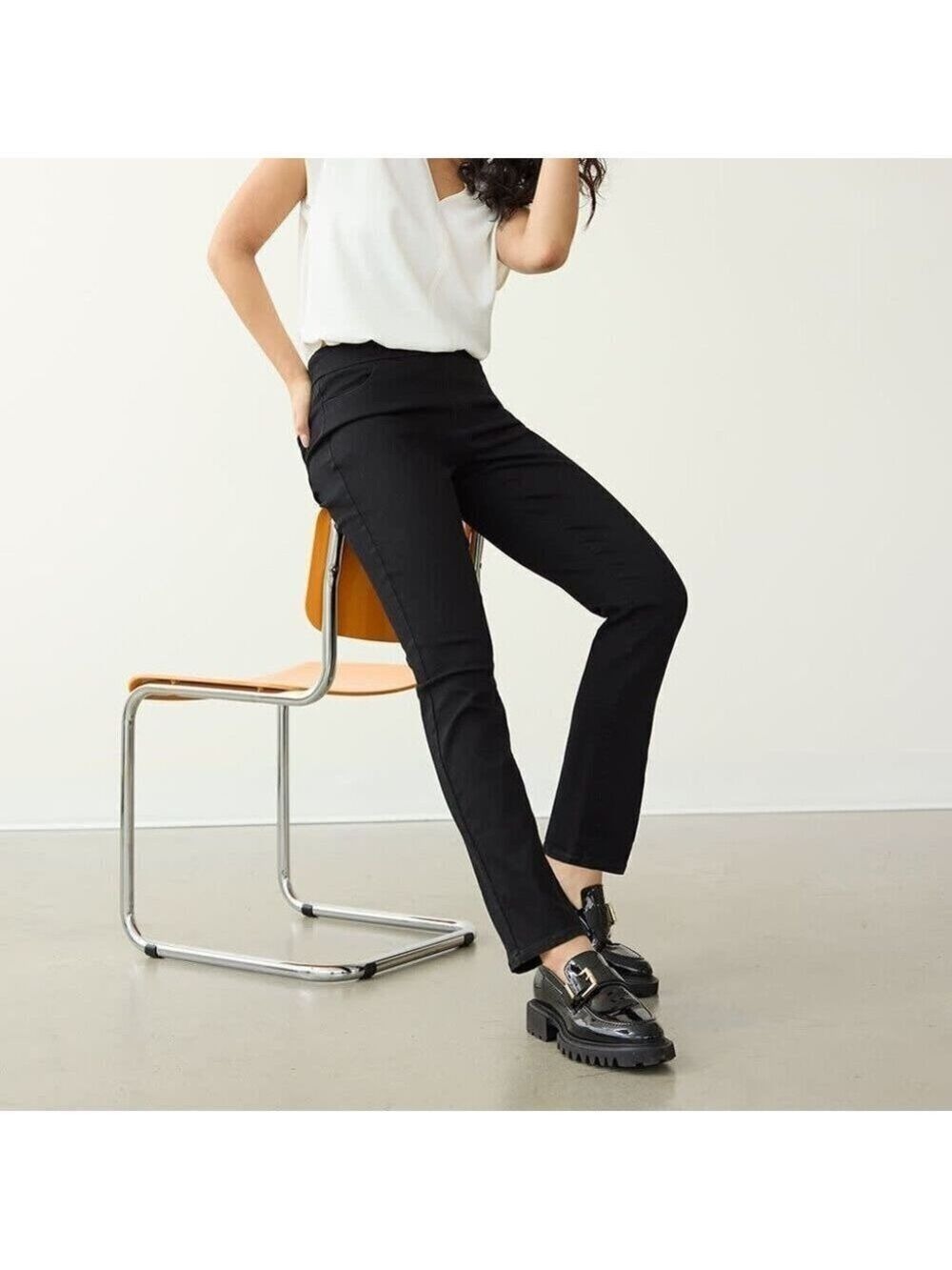 NWT Reitmans Straight-Leg Mid-Rise Jean The Comfort 32 Tall